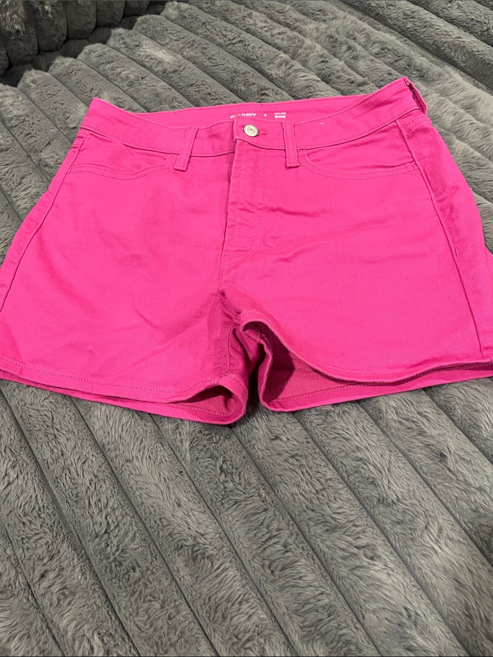 Old Navy Bright Pink Denim Shorts